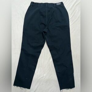 Black Vintage Raw Hemmed Rocky Mountain Jeans / Size 33